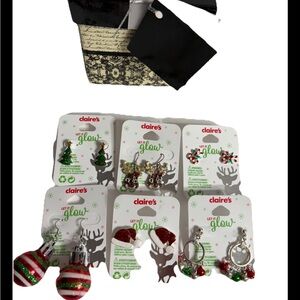 Claire's Christmas Earrings 6 Set